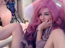 Egirl Masturbating gif