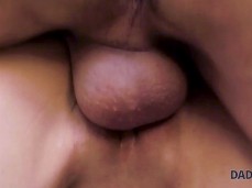 Daddy give a present gif