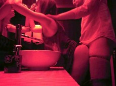 doggystyle in bathroom gif