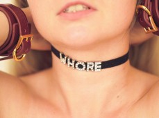 Putting on  collar gif