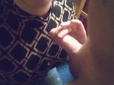 Cum on my clothes gif