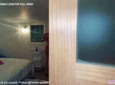 BUSTY SASHA HUGE GIANT LATEX TITS gif