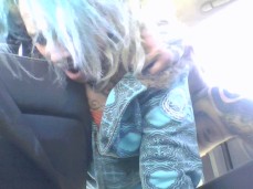 Your  just got out of jail and your wife was the only one to pick him up gif