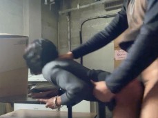 QUICKIE AT WORK (EBONY) gif