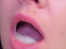 cum in mouth gif