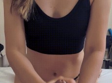 l0773 handjob blonde gif