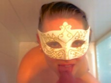 Hot Shower Sex Of Fit Couple - Cumshot On Her Gorgeous Face - Keyla & Lucas gif