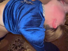 Sloppy Deepthroat Queen Balls Deep gif