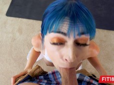 Jewelz Blu blowjob gif