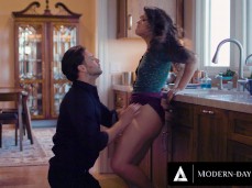 my wife being submissive in the kitchen gif