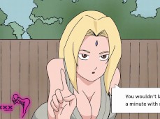 TsunadexNaruto bouncing ass gif