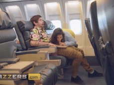 cheating wife on plane gif