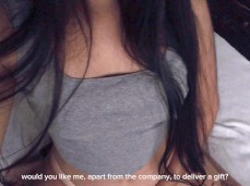 STEP-SISTER came to keep me company - we fucked and the bitch recorded it a gif