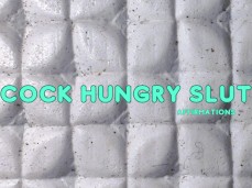 Cock Hungry Slut Sissy Affirmations gif