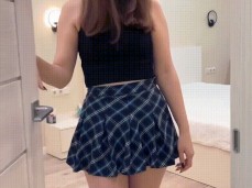 beautiful brunette dancing gif