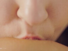 NaughtyGifCollection Hot lesbian licking Tease tits gif