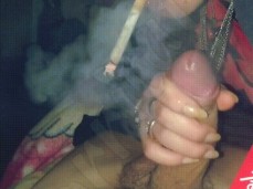 Smoking Dangling gif