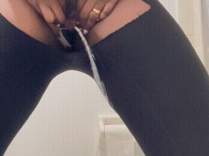 Desperately Pee Standing Up gif