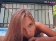 handjob & blowjob pov gif