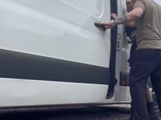 sallydinosaur van bj and fuck with fishnets gif