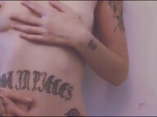 Sheens Rose Nipples and Tats gif
