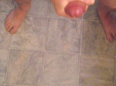 Darb0580 strokes his big, thick, uncut dick, shoots a nice load 0017-1 10 gif