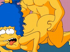 SIMPSONS PORN MARGE FUCKED HARD DOGGYSTYLE gif