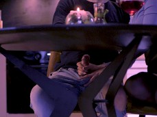 undertable handjob gif