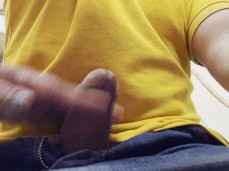 2 fingers fast jerking gif