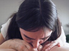 very sloppy deepthroat gif