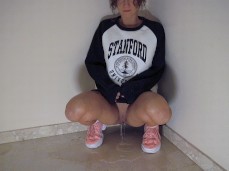 Pissing on the floor at school gif