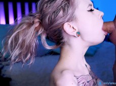 Beautiful young blonde deepthroat gif