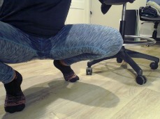 Too lazy to get up from my pc to pee gif