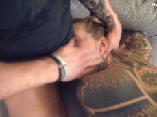 mouth fucking for German amateur gif