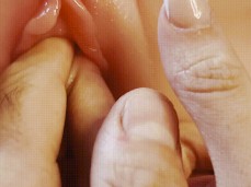 double fingers in pussy gif