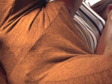 Japanese gets fingered hidden under the table gif