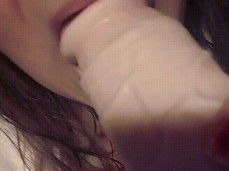 Watch Sexy Lips Porno Mature MILF Sucking Blowjob Dildo Video Pornhub gif