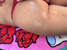 oiling great ass in bikini gif