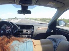 blowjob in car while driving gif