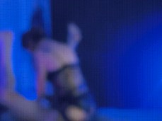 pegging jerking him off gif