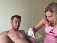 Shaving in Los Angeles gif