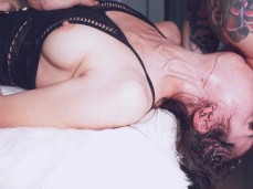 intense deepthroat gif