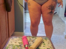 Thick girl getting ready gif