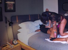 Hot Hard Pegging At Downtown Hotel gif