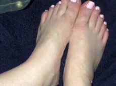 CUM FEET gif