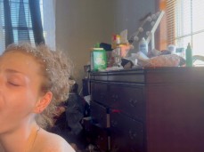 amateur submissive facial gif