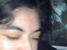 Latina cockslapped gif