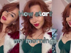 I almost got caught by my stepbrother while I was having fun in the bedroom gif