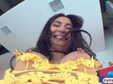 yummy Megan Mistakes enjoys a big dick gif