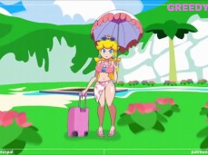 princess peach gif